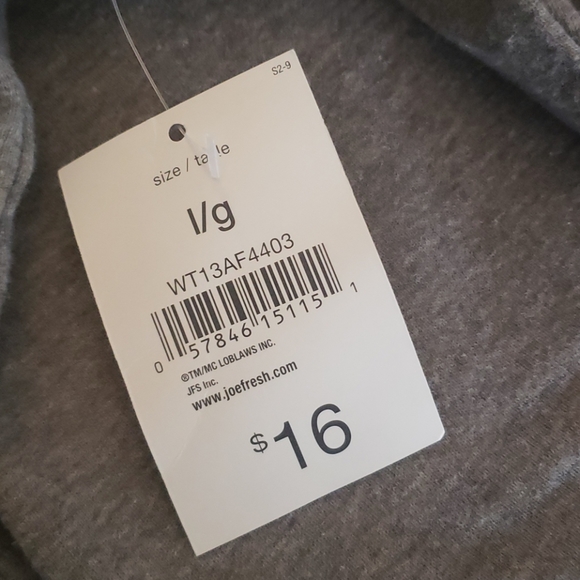 Grey active wear sweatshirt - Picture 4 of 5